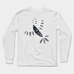 cute drawn dove of peace Long Sleeve T-Shirt